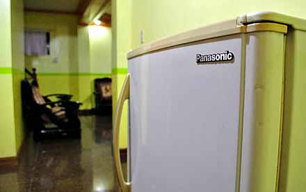 The Refrigerator in the Kitchen (1st Floor)