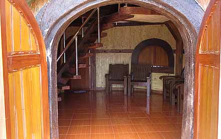 Inside of Volcano House